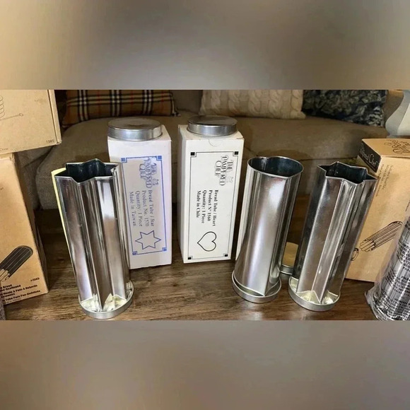 PAMPERED CHEF PC Kitchen Bundle Lot of 6 Bread Tubes & Decorator Bottle - Picture 4 of 9